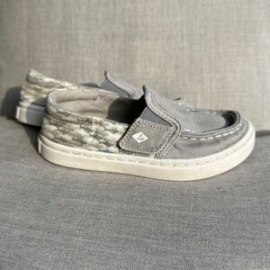 Sperry Toddler Size 8 Salty Washable Moccasin Sneakers